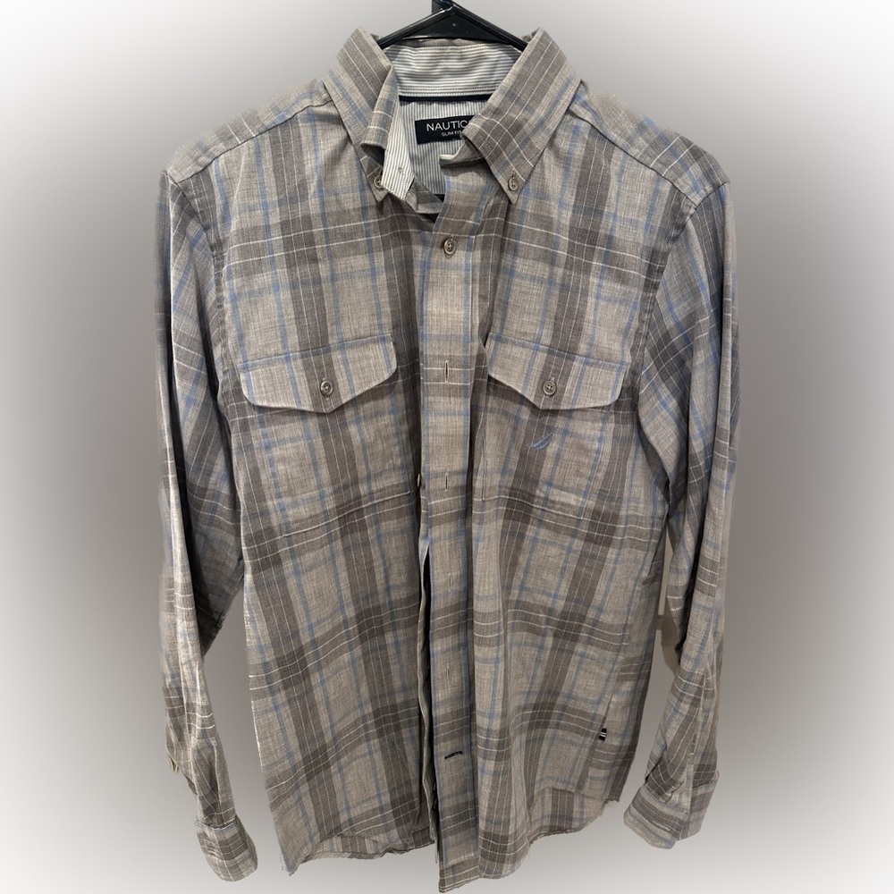 Nautical Slim Fit Dress shirt